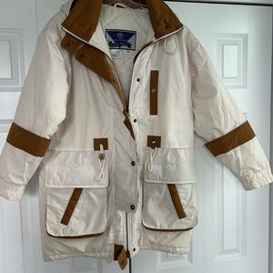 Vintage East West Arctic Cream and Brown Jacket Men’s S Never Worn